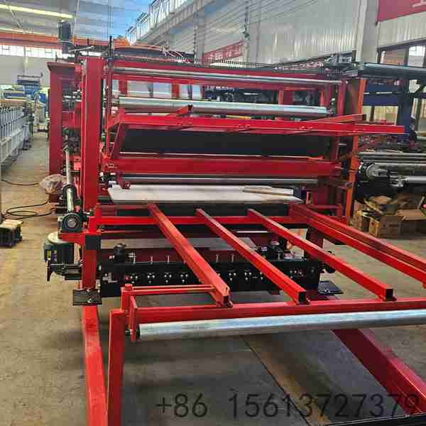 Centralized-smart-PLC-control-cabinet-with-remote-monitoring-on-sandwich-panel-production-line