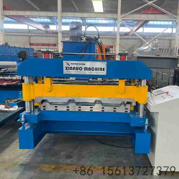 Dual-11kw-motor-drive-system-of-floor-deck-production-line
