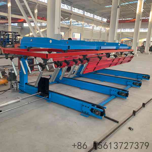 Automatic-6-meter-sheet-stacking-machine-for-roll-forming-line