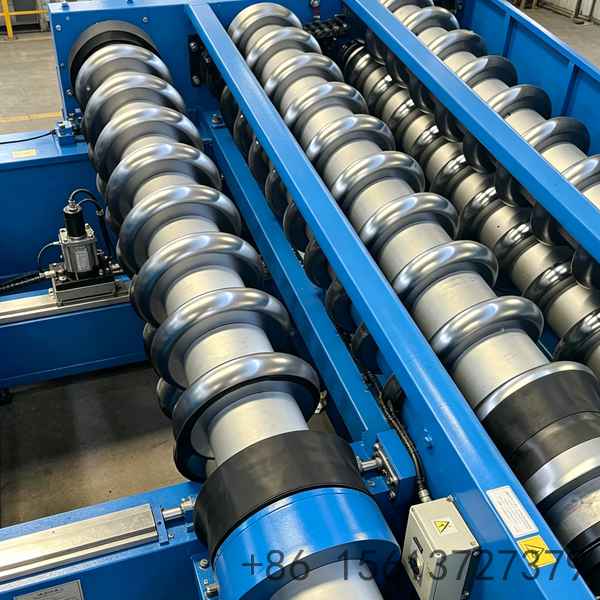 750-corrugated-roof-sheet-roll-forming-machine-overview