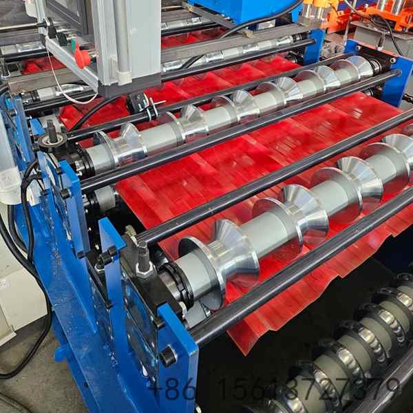 5 rib color steel roof sheet production line for warehouse factory and steel structure building
