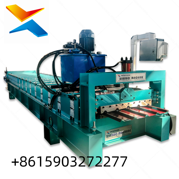 750 Trapezoidal Roof Panel Forming Machine