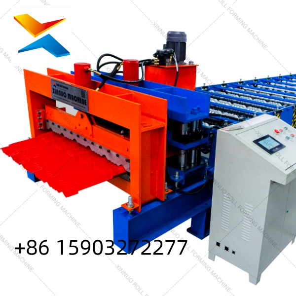1000 Multi-wave Glazed Tile Roll Forming Machine