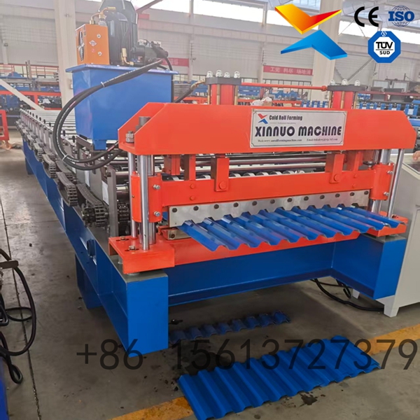 C21 Trapezoidal Roof Panel Roll Forming Machine