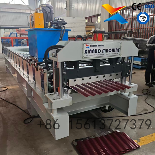 Corrugated Roof Sheet Roll Forming Machine