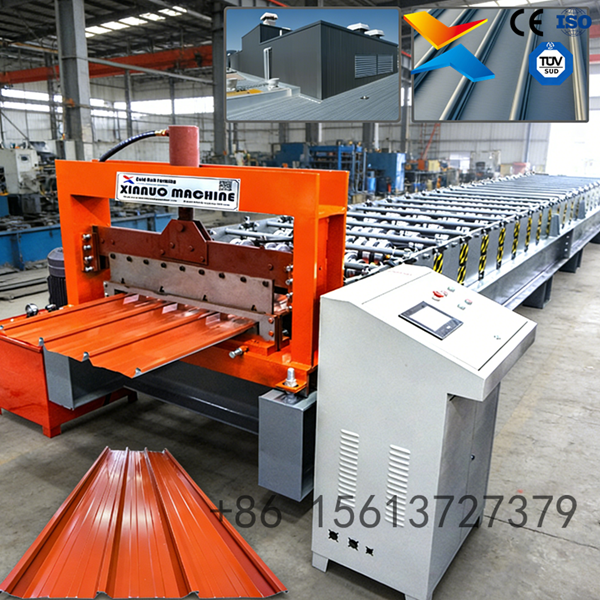 700 Standing Seam Roof Sheet Roll Forming Machine