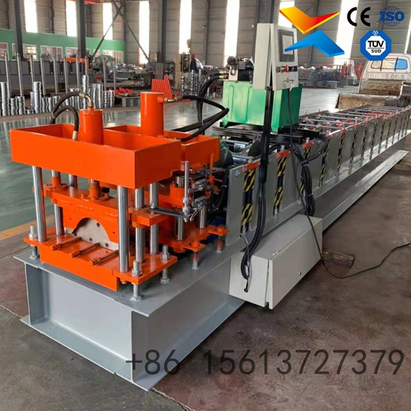 Colored Steel Galvanized Ridge Cap Roll Forming Machine