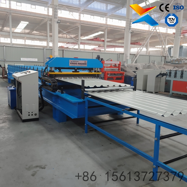 Perfiladeira Telhado Trapezoidal Servo Rápida