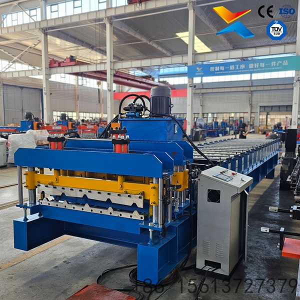 Glazed Metal Roof Tile Machine Roll Forming Machine