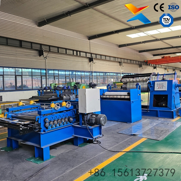 Coil Slitting and Cutting Line
