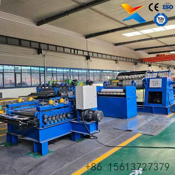 Coil Slitting and Cutting Line