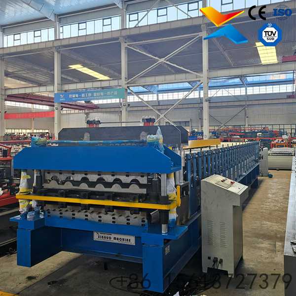 Double Layer Glazed Tile Roll Forming Machine