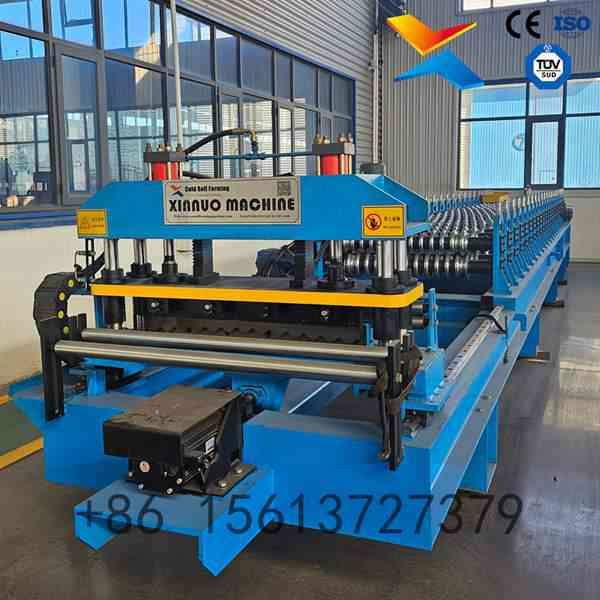 Servo motor Corrugated Roll Forming Machine For Roof