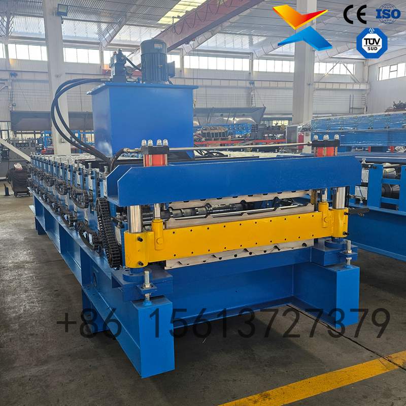 Double Layer Trapezoidal Roof Panel Forming Machine 