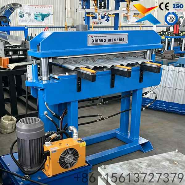 Ridge Tile Bending Machine for Roof Ridge Cap Forming