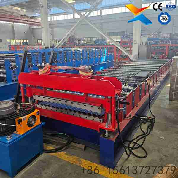 Single Layer Roofing Sheet Roll Forming Machine