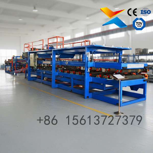 Z-Lock EPS And Rock Wool Sandwich Panel Production Line