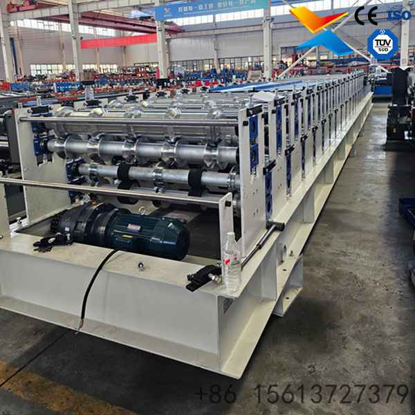 Double-layer Cold Roll Former For Trapezoidal Roof Tile