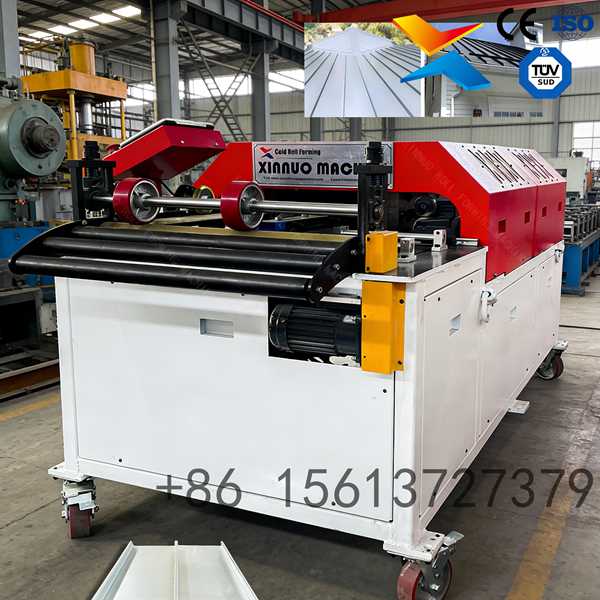 Standing Seam Metal Roofing Panel Roll Forming Machine 