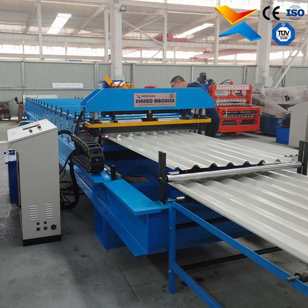 Máquina Formadora de Telhas Trapezoidais com Controle Servo