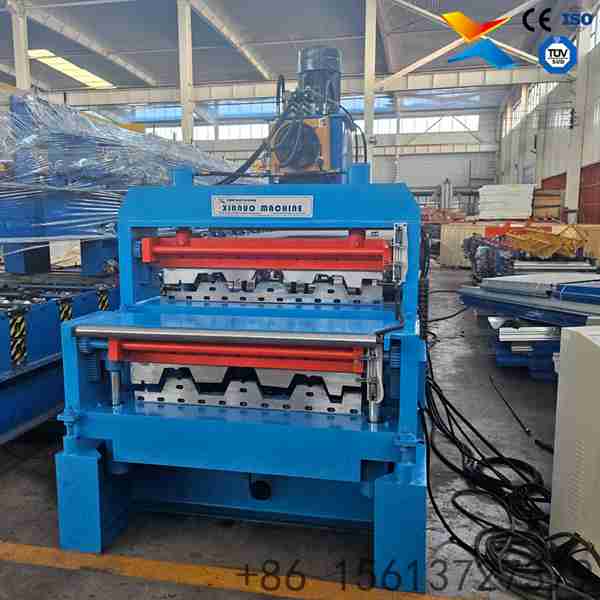 Double-Layer Floor Deck Roll Forming Machine