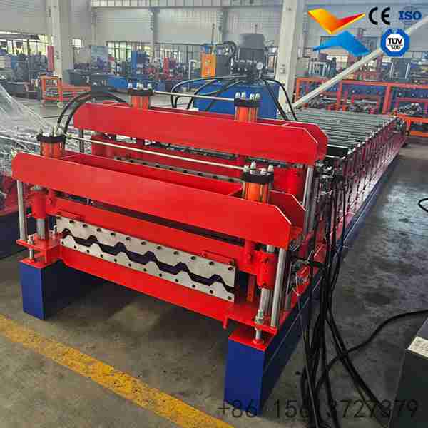 Automatic Double Layer Metal Roofing Machine For Trapezoidal And Wall