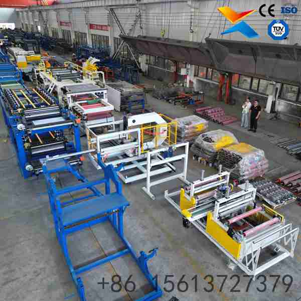 Fully Automatic Rock Wool And EPS Sandwich Panel Roll Forming Machine