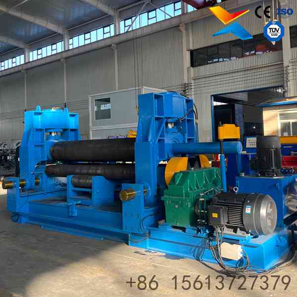 Heavy Duty Three Roll Hydraulic Plate Bending Machine
