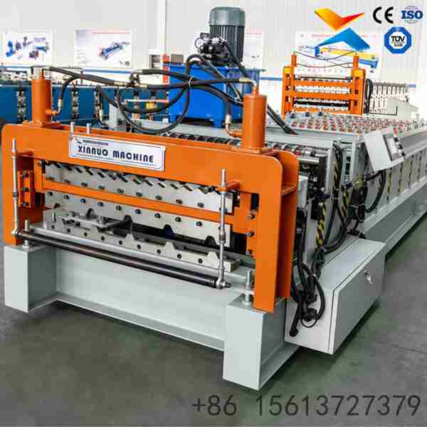 836 Corrugated And 840 Trapezoidal Panel Roll Forming Machine