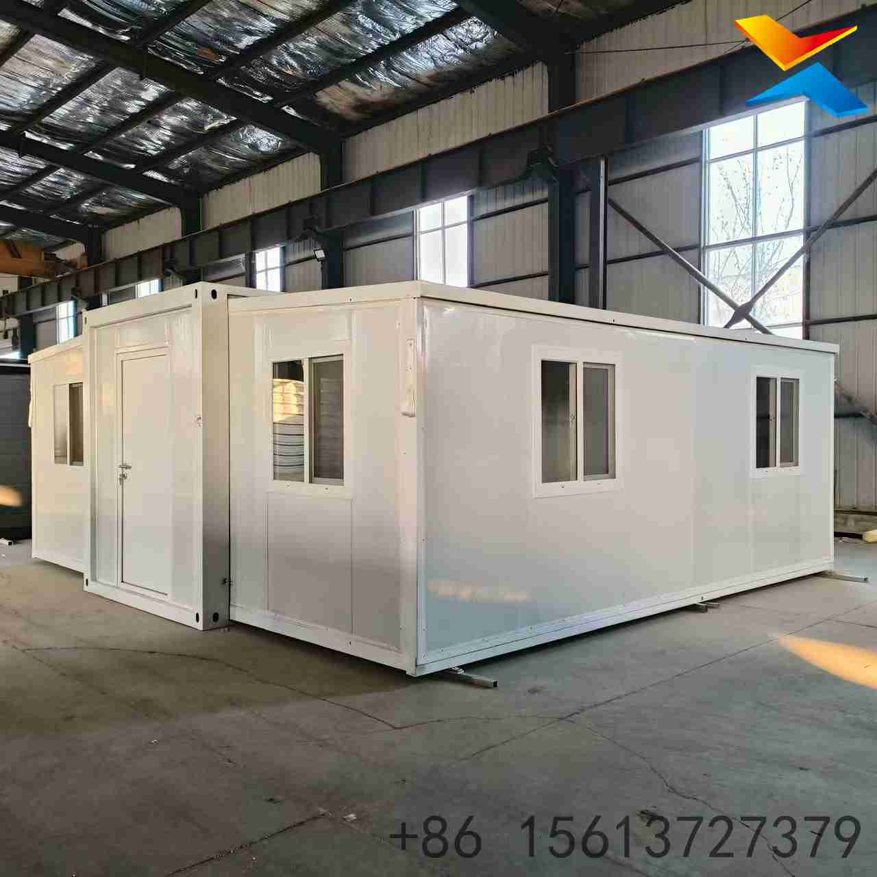 Foldable Container House with Fast Unfolding Design