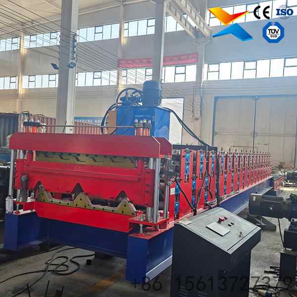 Double Trapezoidal Roof Roll Forming Machine