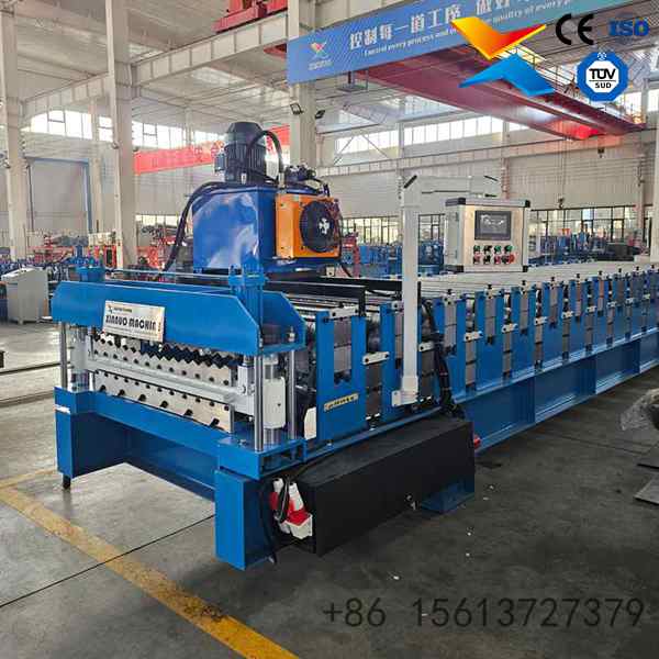 Trapezoidal Corrugated Double Layer Roll Forming Machine