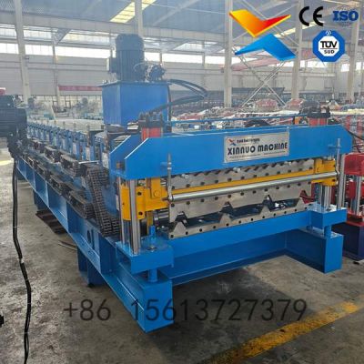 Trapezoidal And Corrugated Double layer Roll Forming Machine