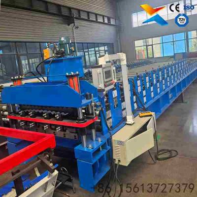 Machine de formage de tôles double couche