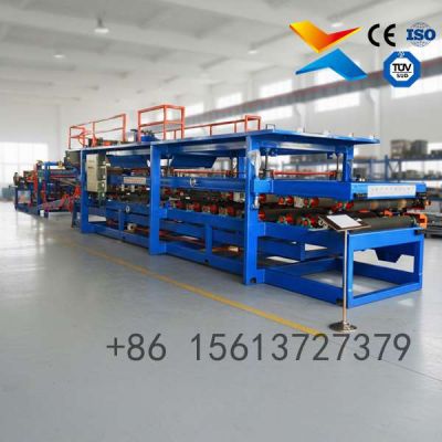 Z-Lock EPS And Rock Wool Sandwich Panel Production Line