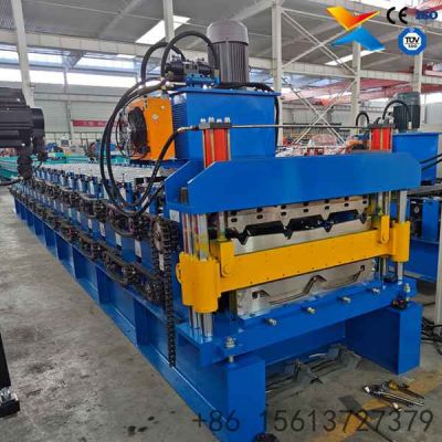 Máquina de Formação de Rolos de Camada Dupla Telhado