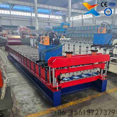 High-Speed Trapezoidal Roofing Panel Roll Forming Machine