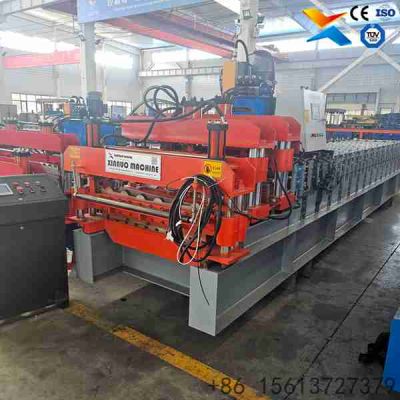 Glazed Tile and Trapezoidal Roofing Sheet Roll Forming Machine