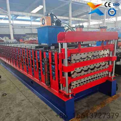 Heavy-Duty Three-Layer Tile Roll Forming Machine