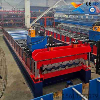 High Efficiency Trapezoidal Metal Roofing Sheet Making Machine