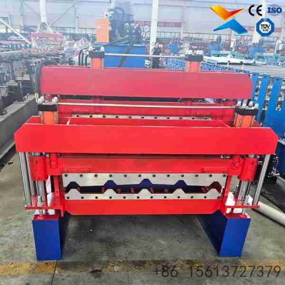 Heavy-Duty Double Layer Trapezoidal Tile Press Machine