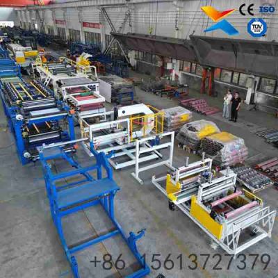 Fully Automatic Rock Wool And EPS Sandwich Panel Roll Forming Machine