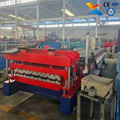 Glazed Tile Making Machine With Rapid Hydraulic Cutting And PLC