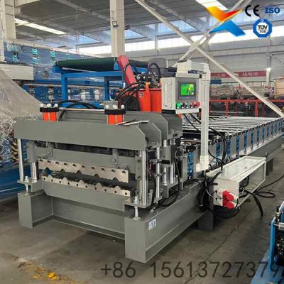 740mm Glazed Roof Tile Making Machine