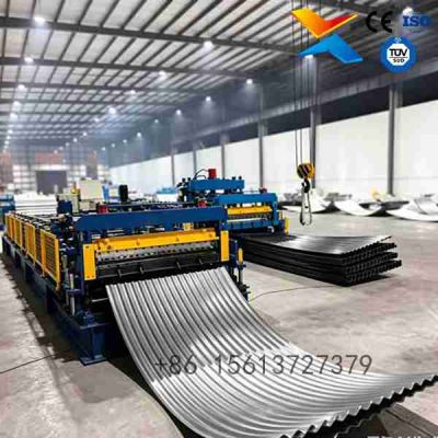 Steel Silo Corrugated Panel Roll Forming Machine