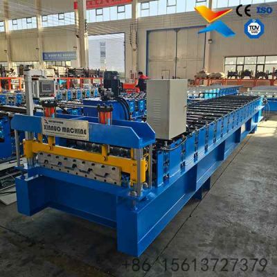 5 Rib Trapezoidal Roof Sheet Roll Forming Machine